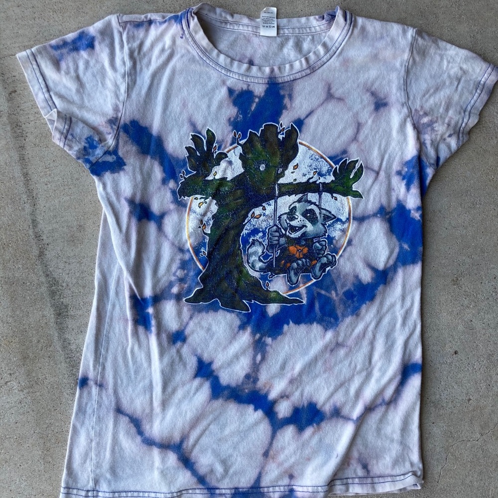 Up-Cycled Guardians of the Galaxy Bleach T-Shirt